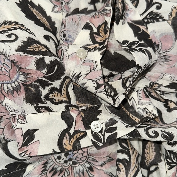 LOFT floral top size small - Picture 4 of 6